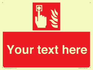 Custom Fire Alarm call point